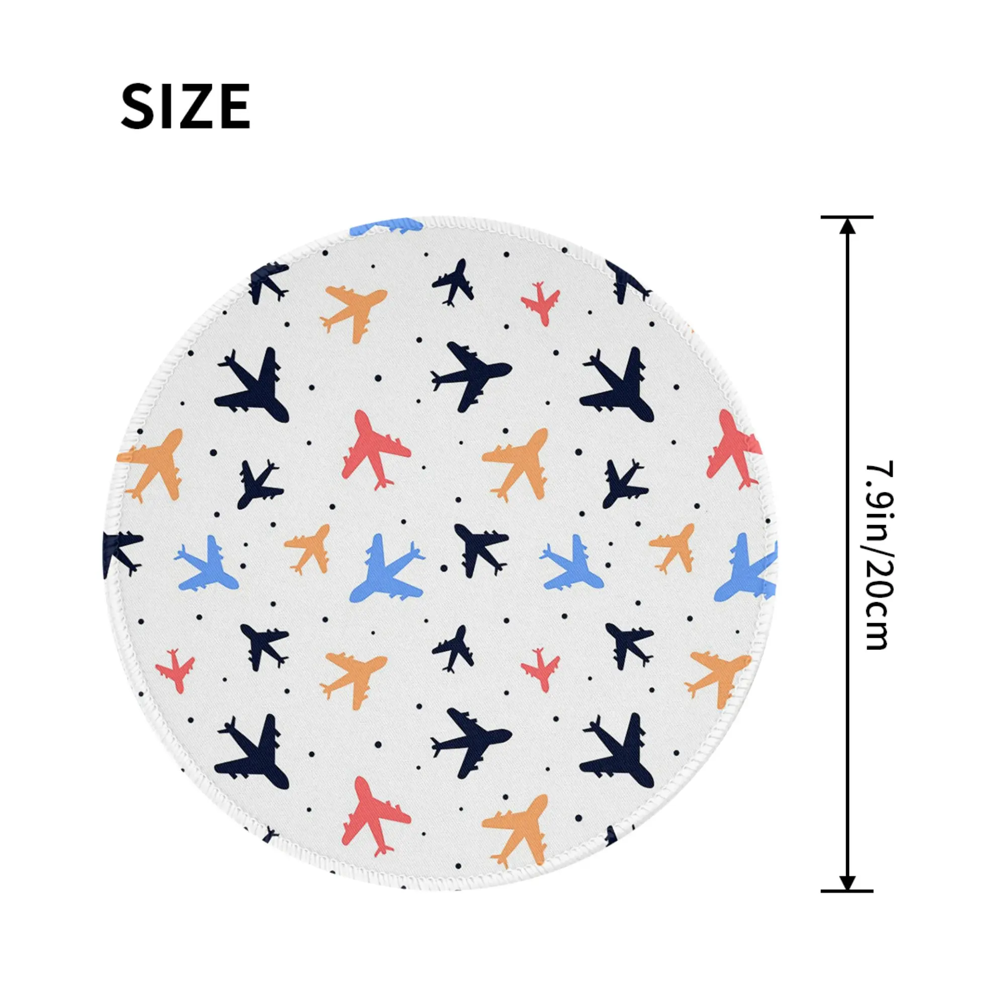 Random Airplanes Aviation Fighter Pilot Mouse Pad Computer Keyboard Mouse Mat PC Laptop Desk Mat Office Accessories Table Mats