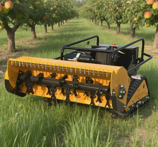 High Efficiency Low Maintenance Remote Control Lawn Mower Designed for Heavy-Duty Mowing Jobs
