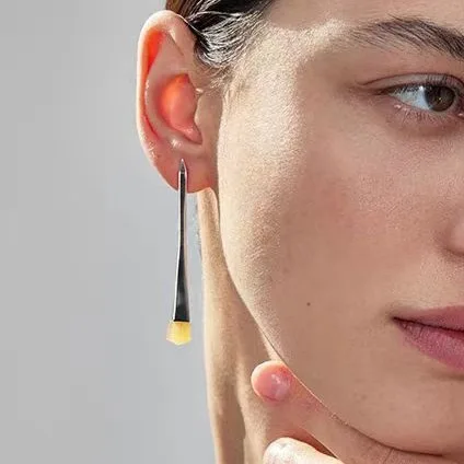 

Jenny&dave Small Niche Design Yellow Jade Earrings Long Pendant Earrings Versatile Temperament Jewelry Earrings Women's