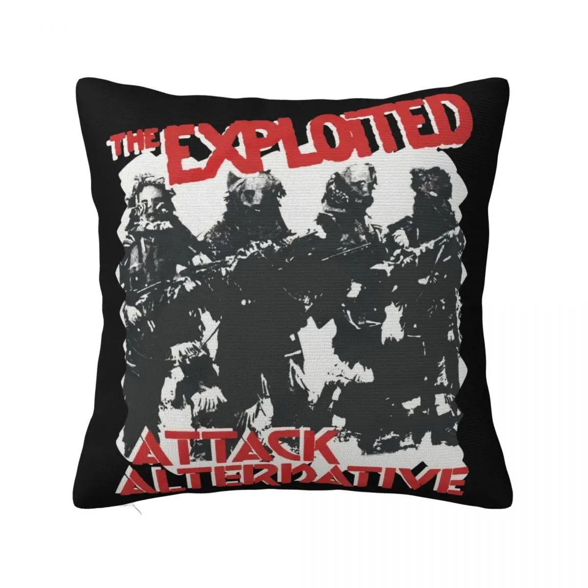 The Exploited Attack Alternative New Official Merch Gbh Discharge Funny Hot Sell Pillow Case