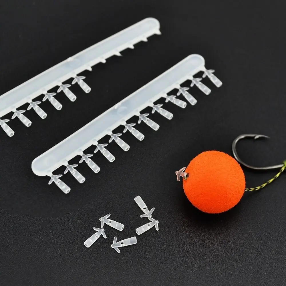 

10PCS Pop UP Boilie Pellet Stopper Lightweight Portable Carp Fishing Bait Quick Stop Transparent Universal Rig Stoper Carp