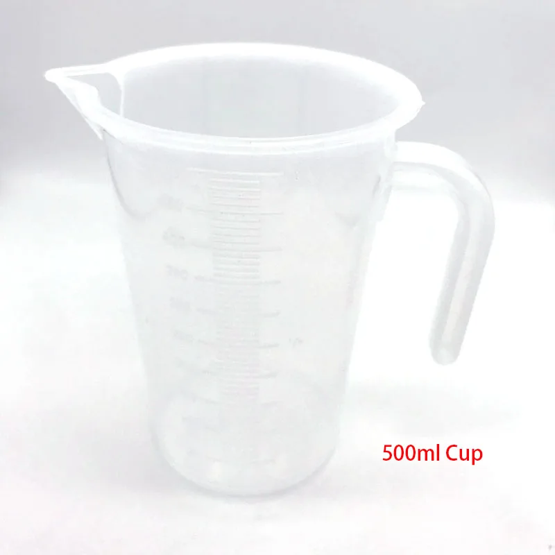 500ml Aquarium Measuring Cup Cleaning tool fish tank siphon pump water changer Aquarium Accessories