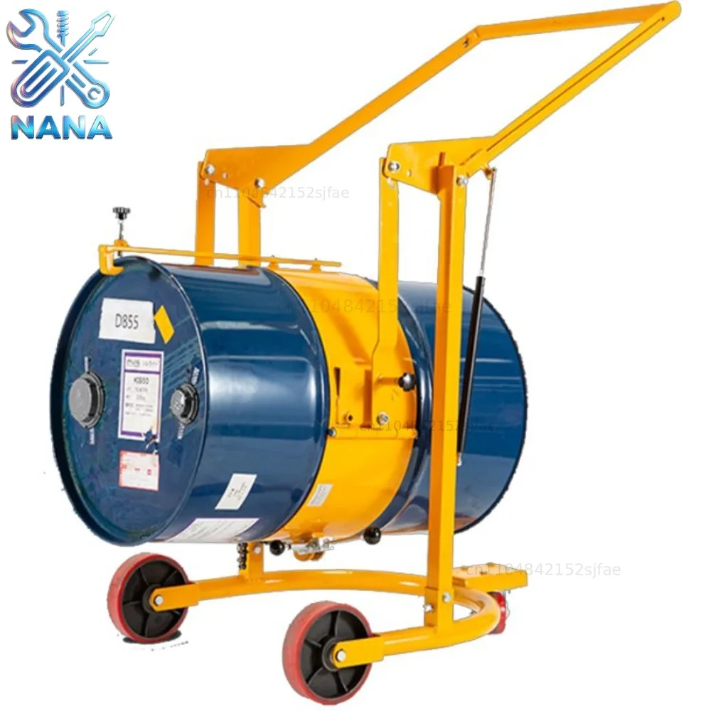 xleElectric Hydraulic Battery Operated Clamp Oil Drum Rotate Move the Truck Barrel Lifter Barrel Handling Stacker Equipment
