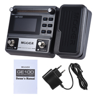 MOOER GE100 Guitar Multi-effects Processor Effect Pedal with  Recording(180 Seconds) Tuning Tap  Rhythm Setting Scale &