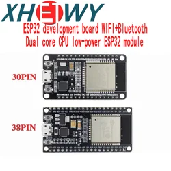 1PCS ESP-32 Development Board WIFI+Bluetooth 2-in-1 Dual Core CPU Low Power ESP32 ESP-32S 2.4 GHz CP2102 CH340 CH9102