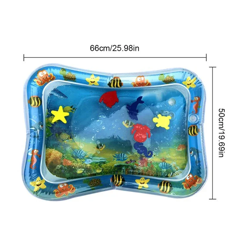 66x50cm Inflatable swimming pool Water Inflatable Baby Cushion  PVC Summer Cold Cushion Baby Ice Pad Inflatable Toys