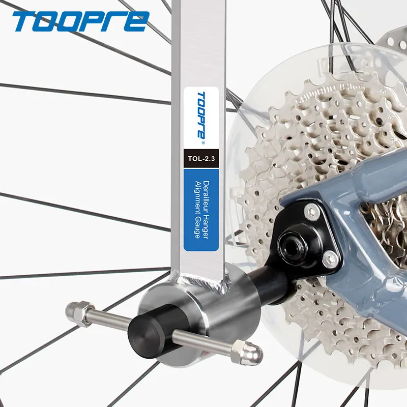 TOOPRE Bicycle Frame Tail Hook Straightener Lifting Lug Pull Tool Derailleur Hanger Straightener MTB Bike Tail Hook Aligner