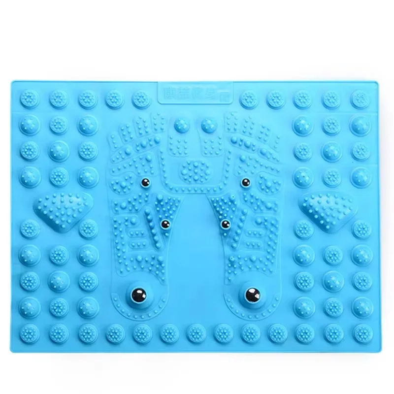 

Color Foot Acupressure Deep Tissue Massage Mat Latest Foot Acupressure Buttocks Massage Mat TPE Mat