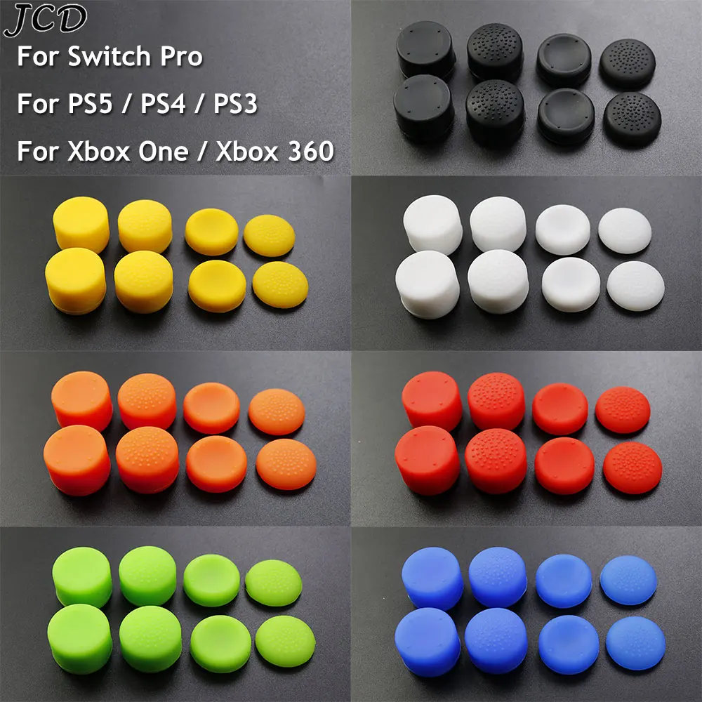 

JCD Gamepad Thumb Stick Grip Cap Joystick Extra High Cover for PS5 PS3 PS4 Slim Xbox 360 XBox One Switch Pro Controller