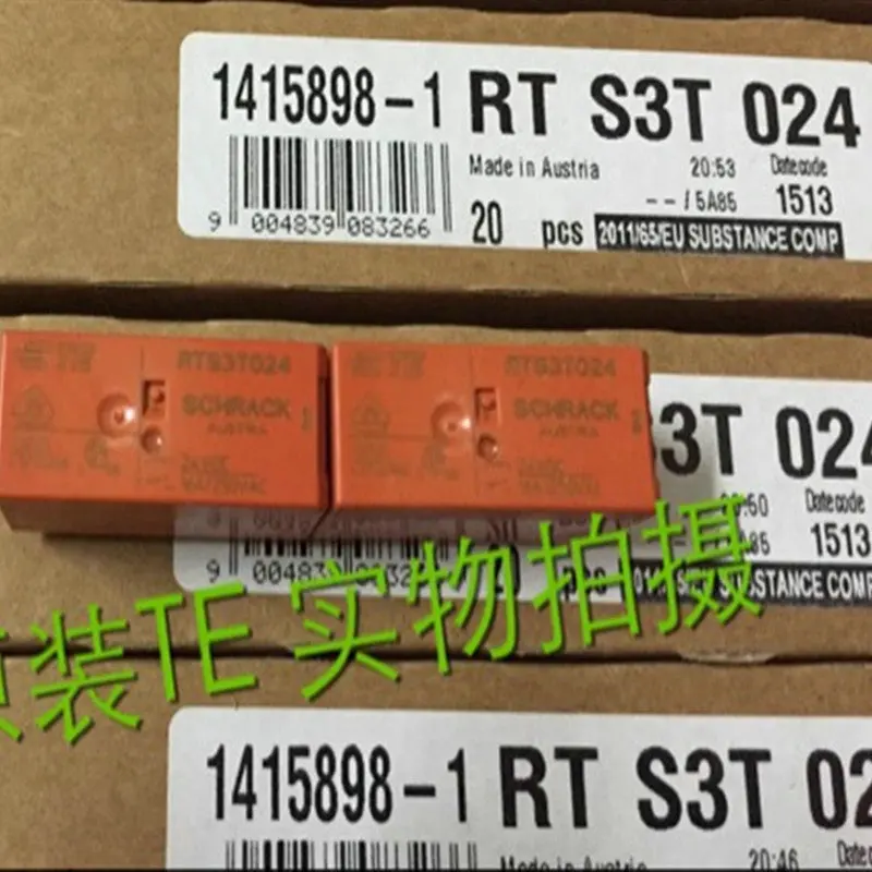 

5PCS TE RTS3T024 relay is original and authentic 1415898-1