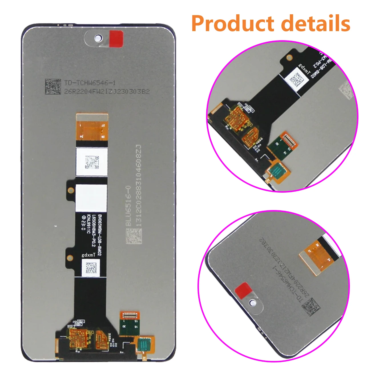 Pantalla For Motorola Moto E32 XT2227-1 LCD Display For Moto E32s XT2229-2 Touch Screen Digitizer Assembly Replacement Psrts