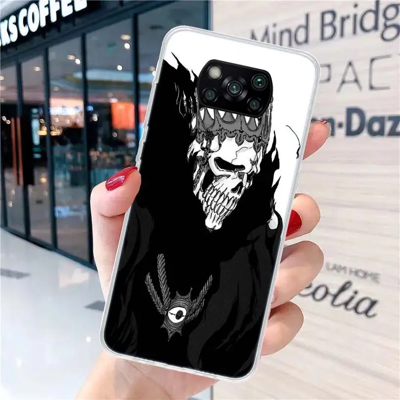 Bleach Aizen Sousuke Soft Phone Case para Xiaomi, Coque Capa para Poco X5, X4, Gt, X3, NFC, M5s, M4 Pro, M3, F3, F2, F1, Mi Nota 10, a2, A3 Lite