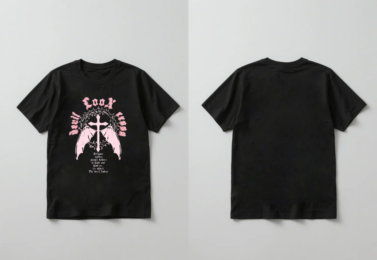 เสื้อเชิ้ตแขนสั้นอินเทรนด์และทันสมัยปี 2025 ที่มีลายพิมพ์ปีกนางฟ้าไขว้เป็นแบบลำลอง หลวม สบาย และใช้งานได้หลากหลาย
