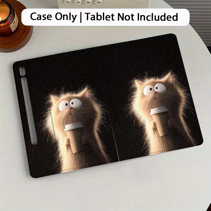 

Cartoon anime cat For Samsung Galaxy Tab S7 S8 S9 S10 FE Plus 12.4 13.1 Inch Tablet Case