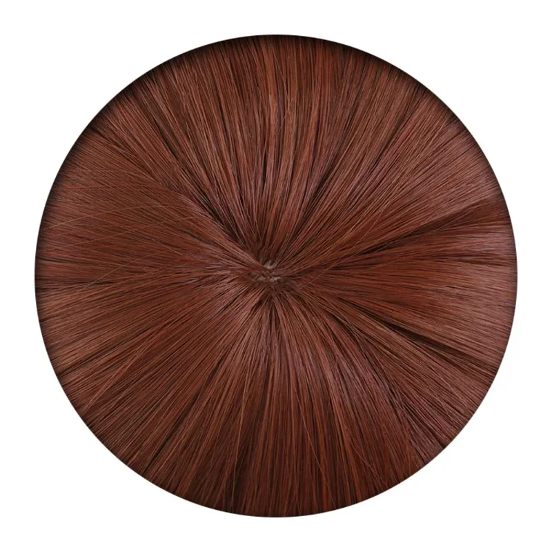 Anime My Hero Academia Ochako Uraraka Cosplay peluca corta marrón Bob resistente al calor