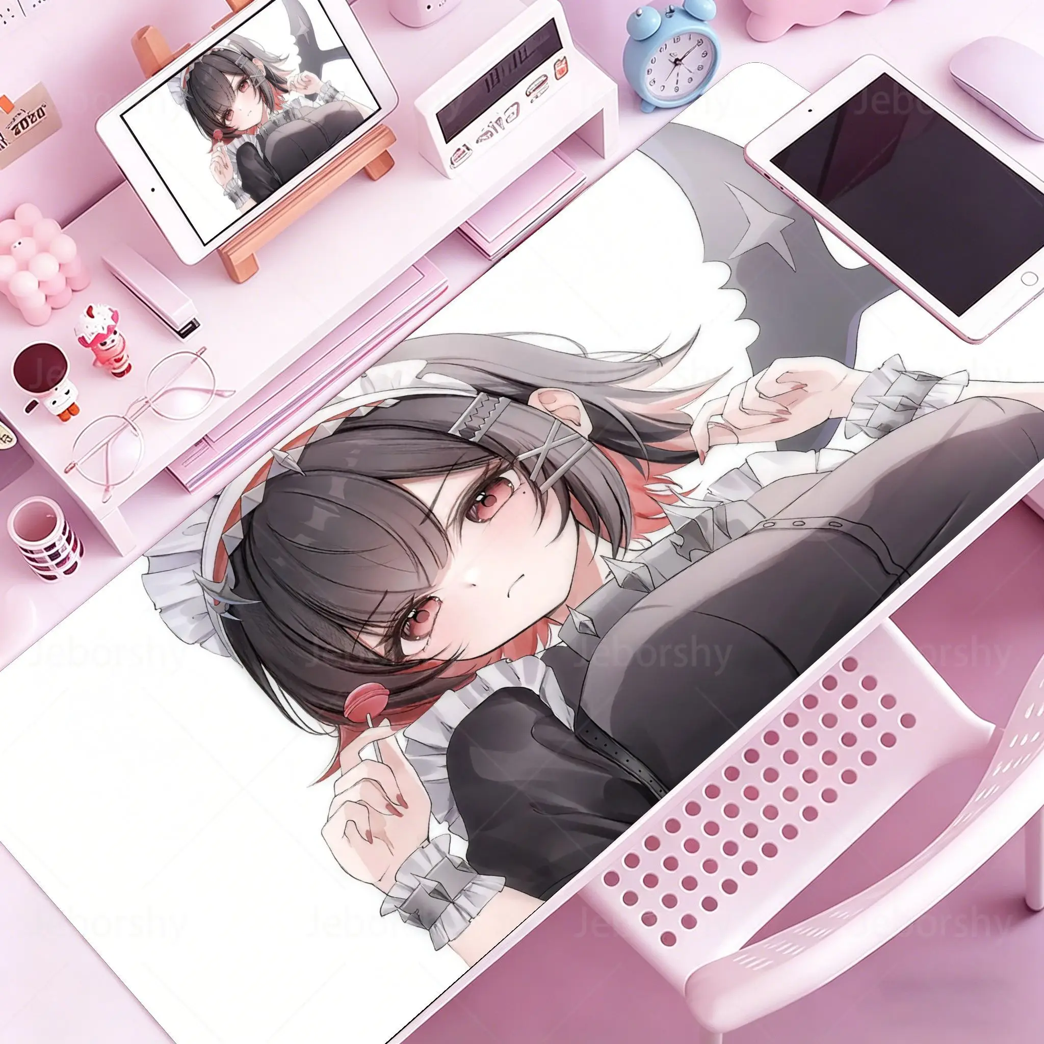 Zenless Zone Zero Ellen Joe Mousepad HD Printing Computer Gamers Locking Edge Non-slip Mouse Pad XXL Keyboard PC Deskmat