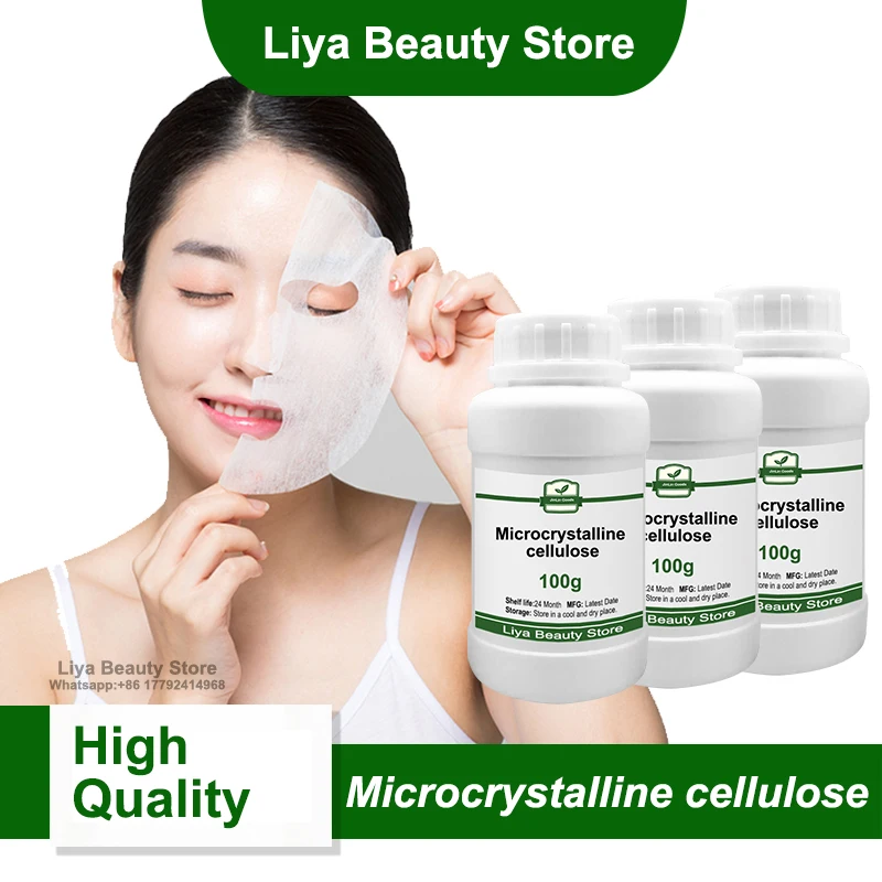 حار بيع العناية بالبشرة Microcrystalline السليلوز مستحضرات التجميل Thickener للشامبو والجل