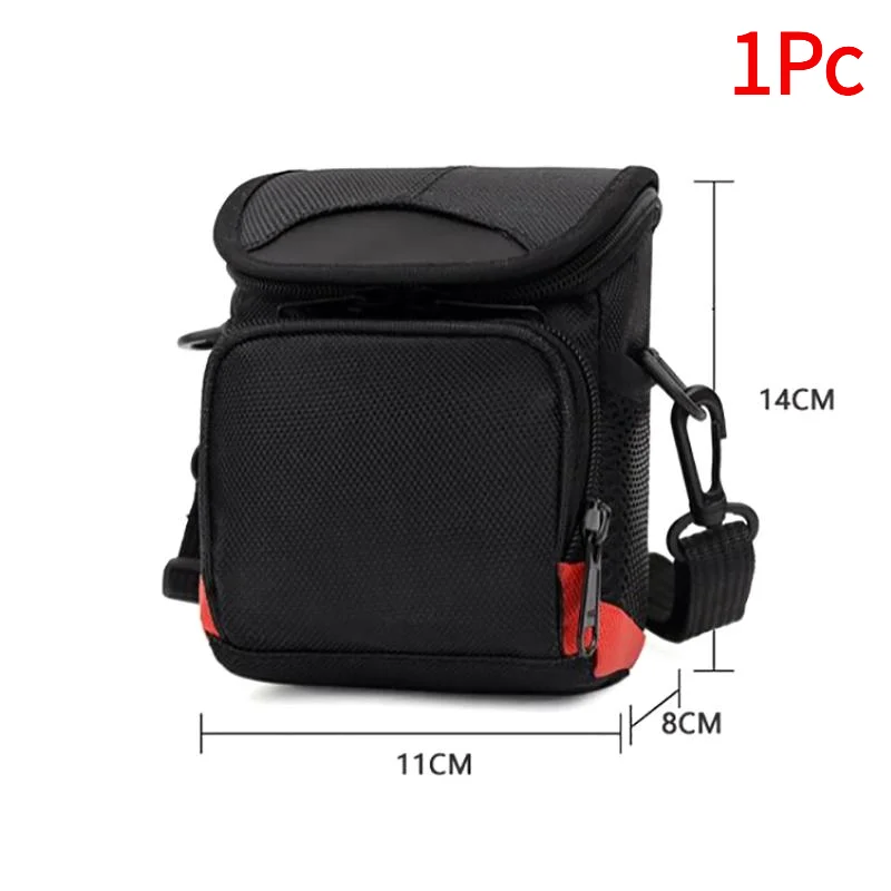 1Pc New Simplicity Waterproof SLR Camera Bag Nylon Digital Shoulder Bag Mini Black Photographer Backpack Micro Camera.