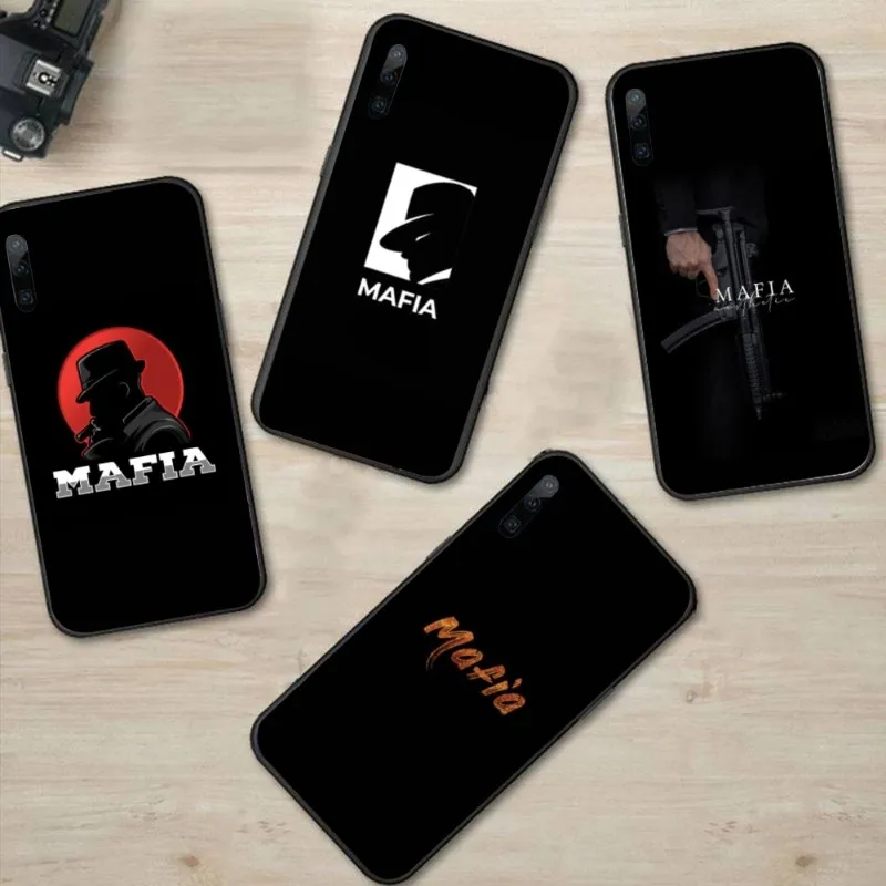 Italy Mafia Smart Phone Case for Huawei P50 P40 P30 Pro Lite P Smart 2021 2019 Magic 3 Black Soft Phone Cover Funda