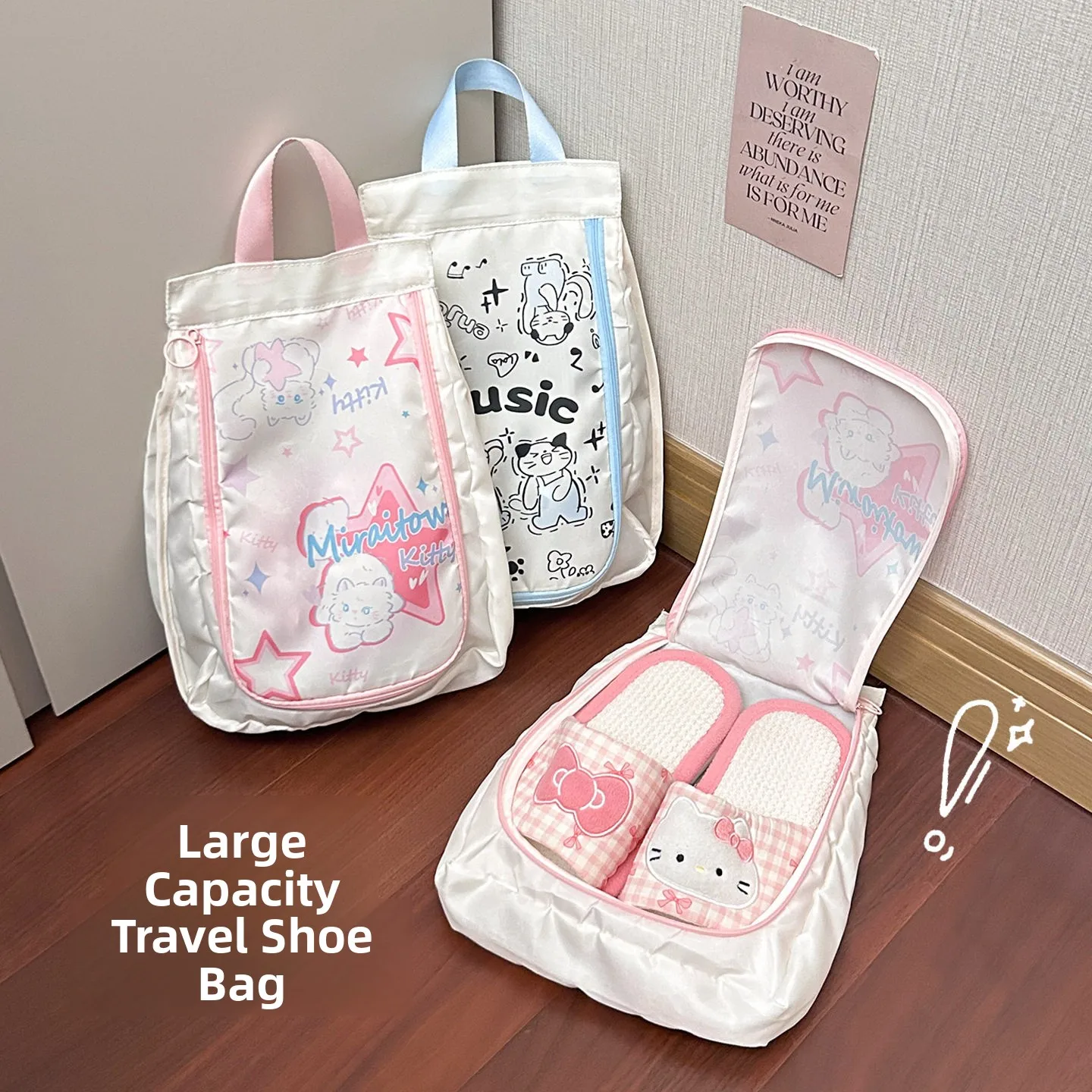 portable-cute-shoe-cover-handheld-dustproof-large-capacity-double-layer-travel-luggage-storage-bag-for-business-trips