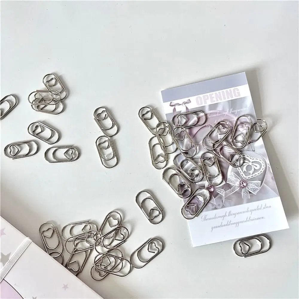 

150 шт. прочных канцелярских зажимов для бумаги в форме сердца, золотистого и розово-золотистого цвета, металлические зажимы-биндеры 20 мм, держатели для бумаги