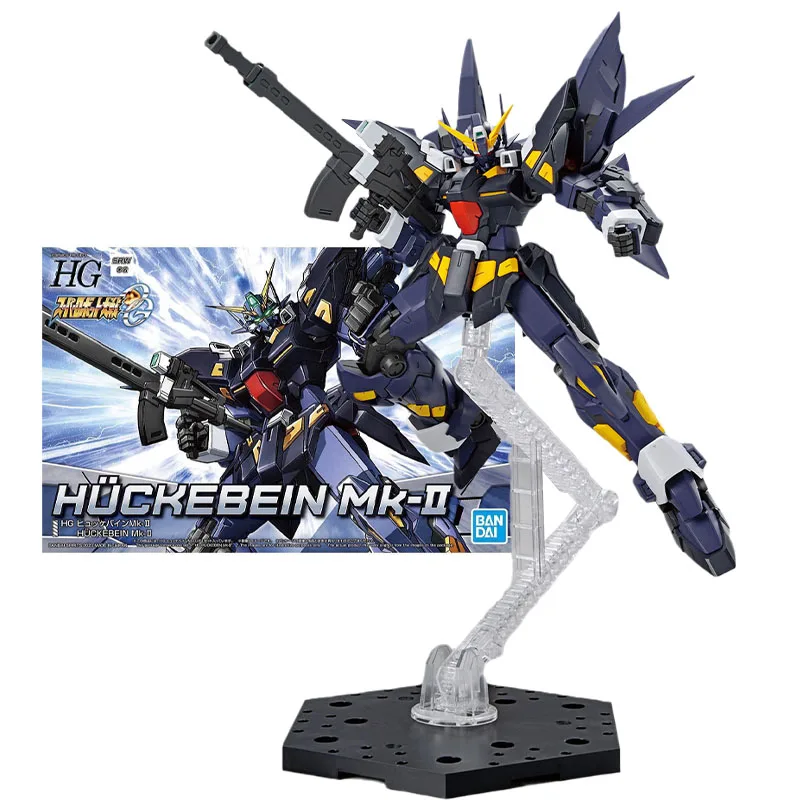 

Bandai Genuine Figure Super Robot Wars Model Kit Anime Figure HG Huckebein MK-II Collection Model Action Figure for Boys Toys