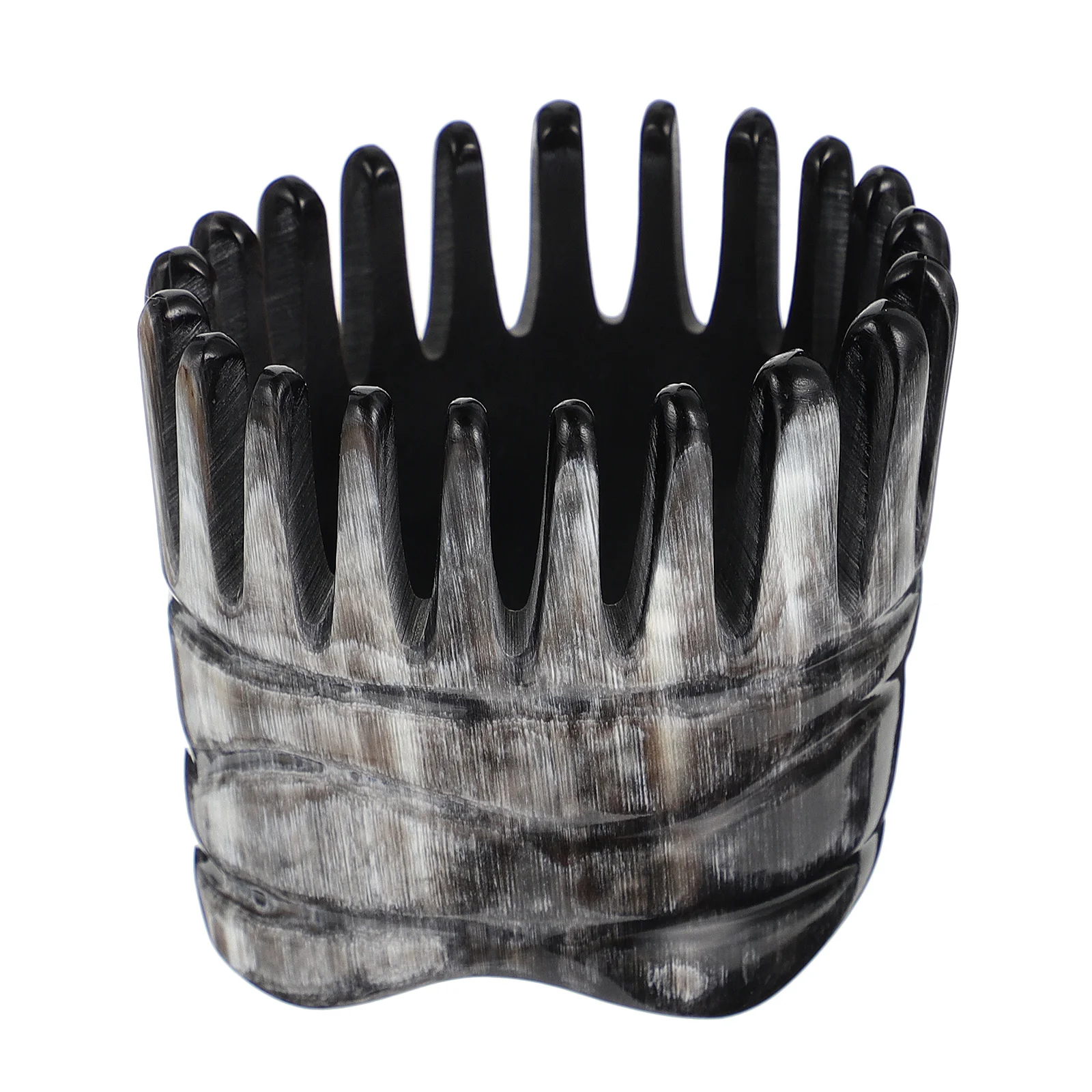 

1Pcs Massage Horn Comb High Quality Anti Static Wide Tooth Design Comfortable Scalp Massage Blood Circulation Natural Creative