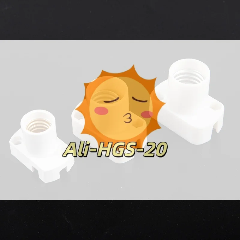

Mini Screw Lamp Holder E12 E14 E17 Socket Base Replacement & Adapter for Night Lights, Decorative Bulbs, Small Fixtures