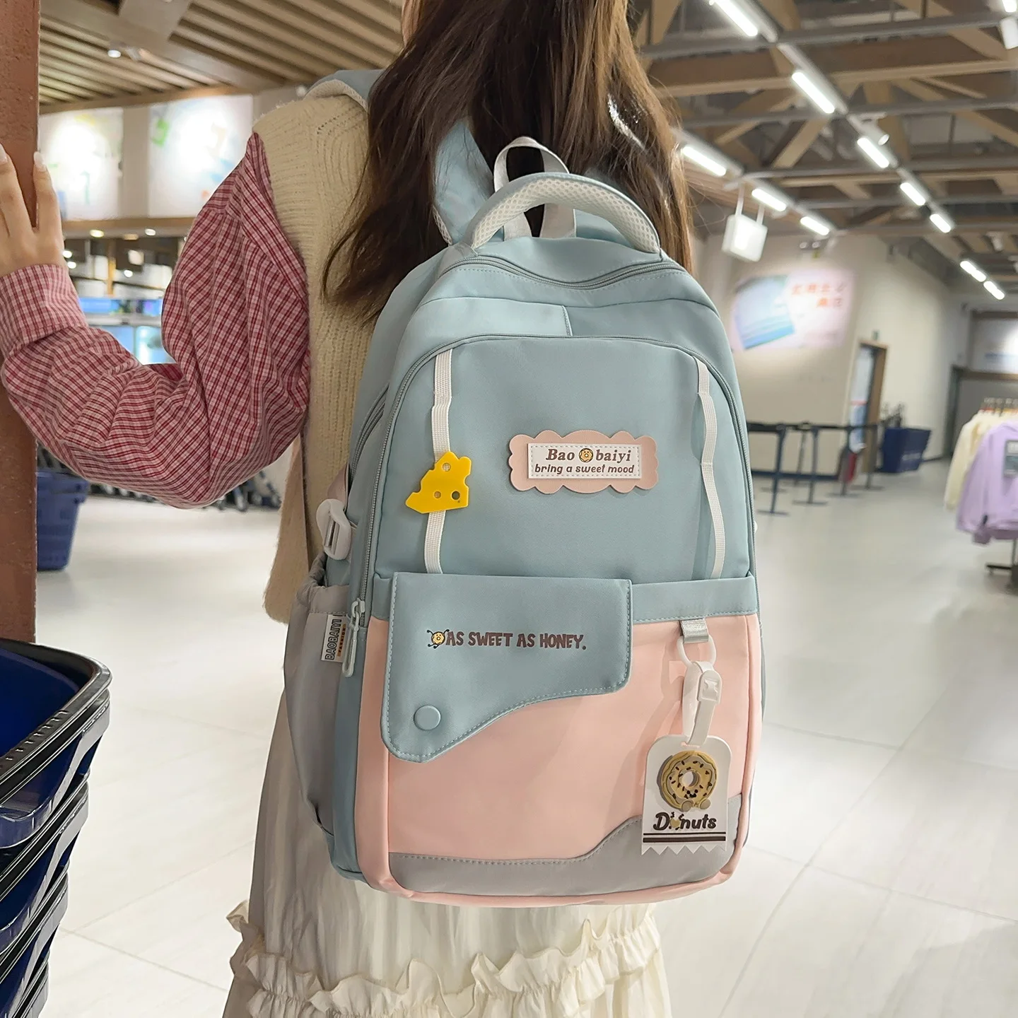 

Новые милые сумки-рюкзаки для женщин, водонепроницаемые нейлоновые школьные сумки для книг, маленькие дизайнерские рюкзаки для девочек-подростков, женские дорожные сумки