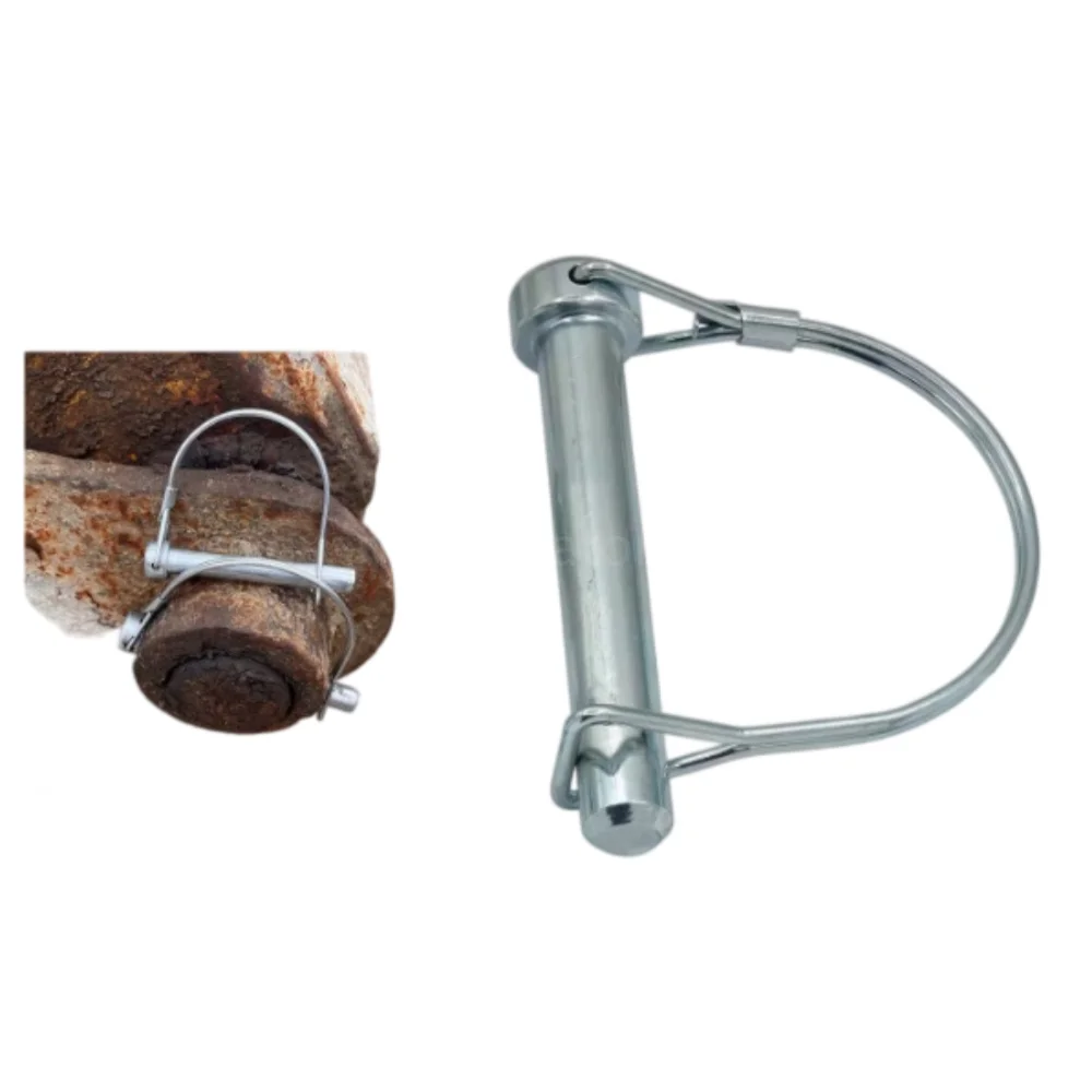 For Kubota U15 17 20 35 155 163 Bucket Pin Locking Pin D-Pin Retaining Clip Locking Pin Mini Excavator Parts
