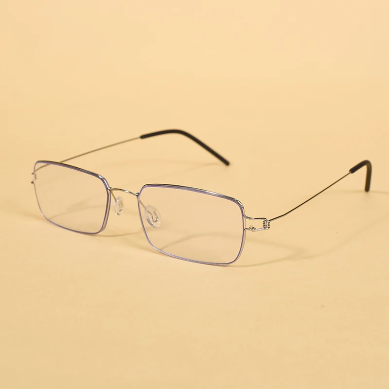 Superleichte Lesebrille für Herren, blaues Licht blockierendes Brillengestell, schraubenlose Brillen + 100 + 200 + 300 – Detail 14