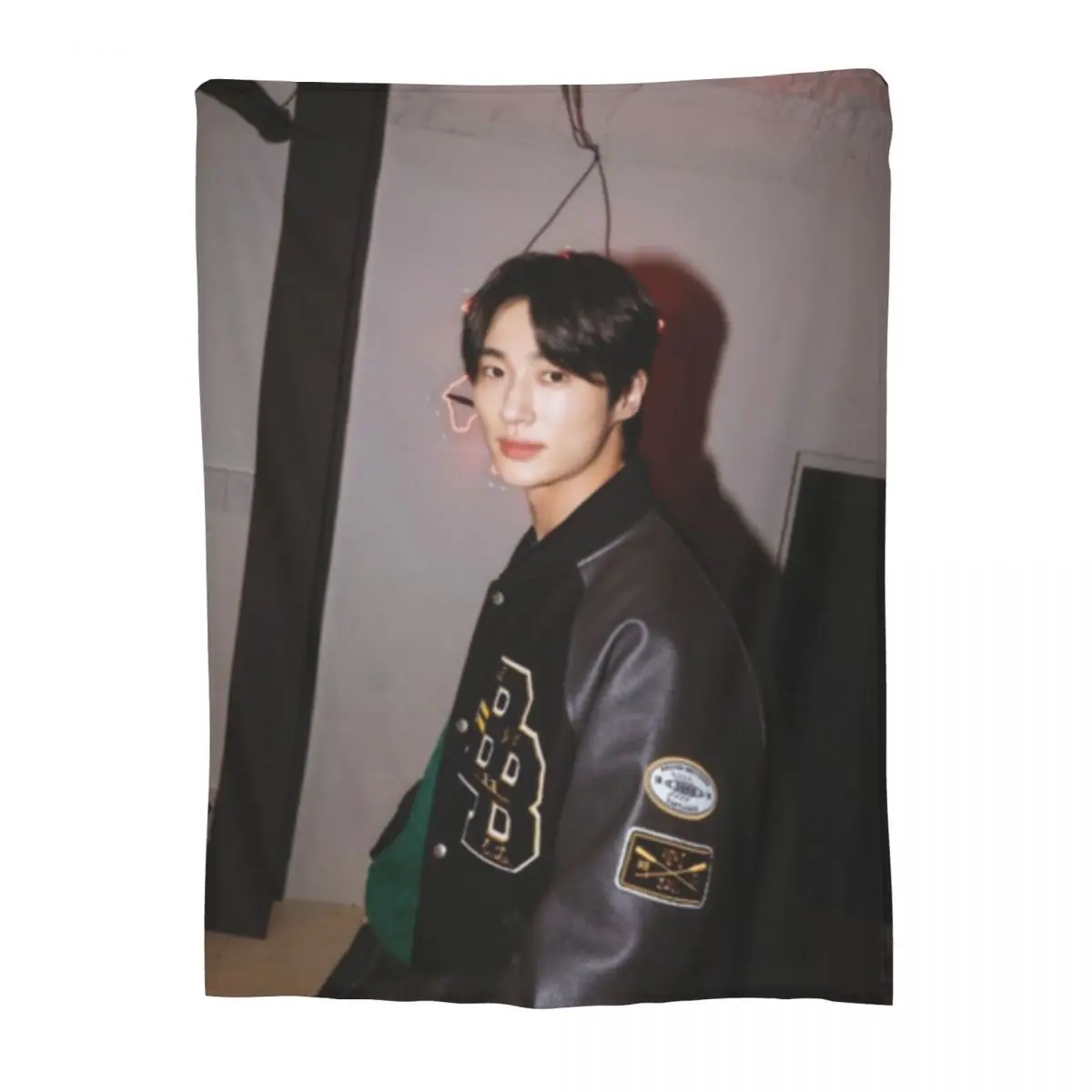Byeon Woo Seok Korea Actor Blanket Ultra-Soft Fleece Healing Present Throw Blankets Quilt