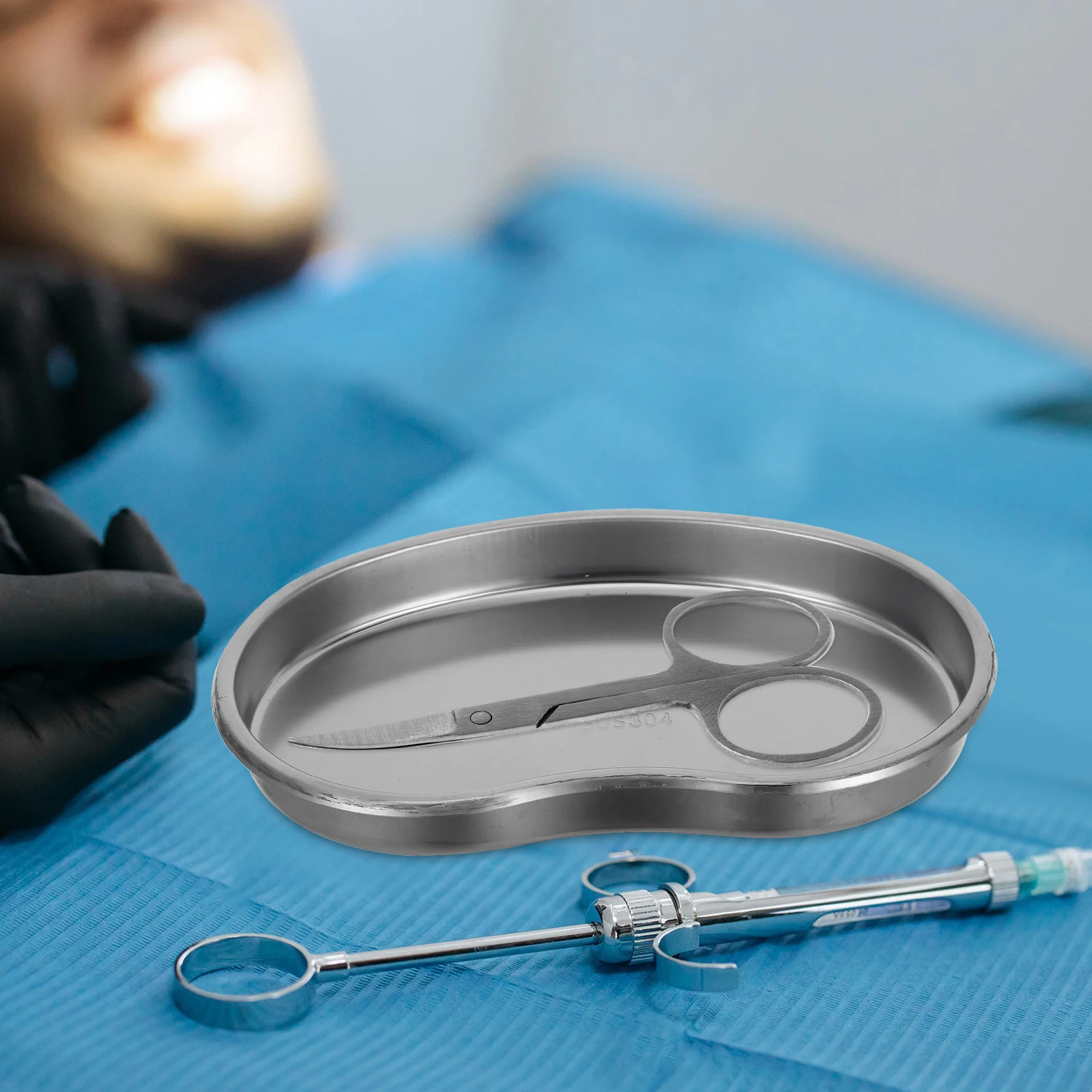 

Stainless Steel Waist Plate Laboratory Equipment Metal Trays Storage Organizing Organizer