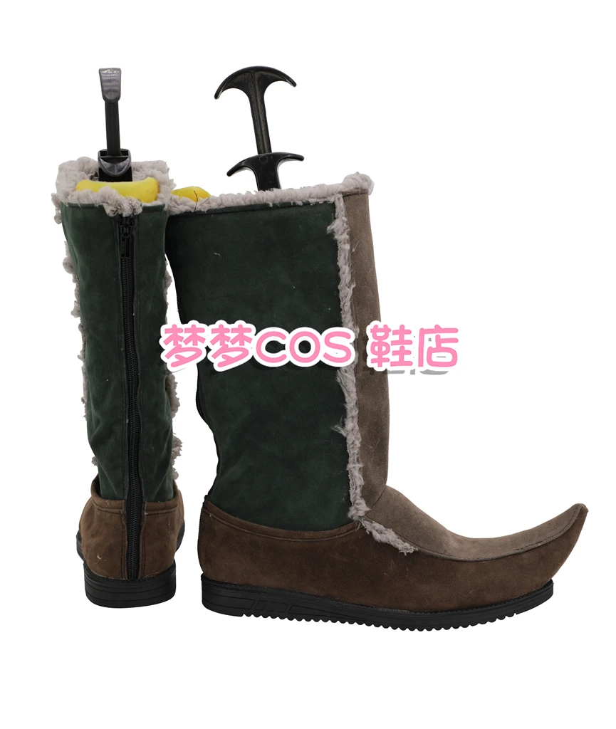Kristoff Cosplay Shoes Boots Men Boys Winter Boots Halloween Party Accessory