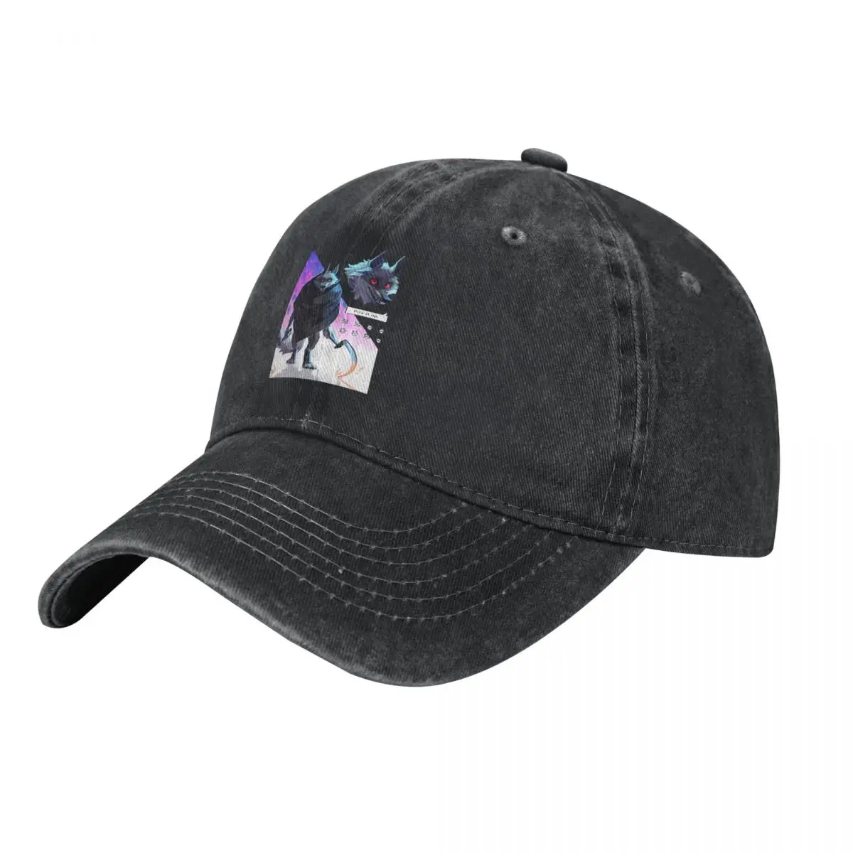 Washed Men's Baseball Cap That Big Bad Wolf From The Last Wish-Death Trucker Snapback Caps Dad Hat Puss in Boots Golf Hats