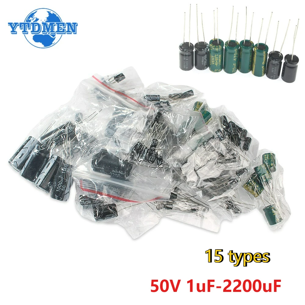 120PCS 50V Dip Alum… - image
