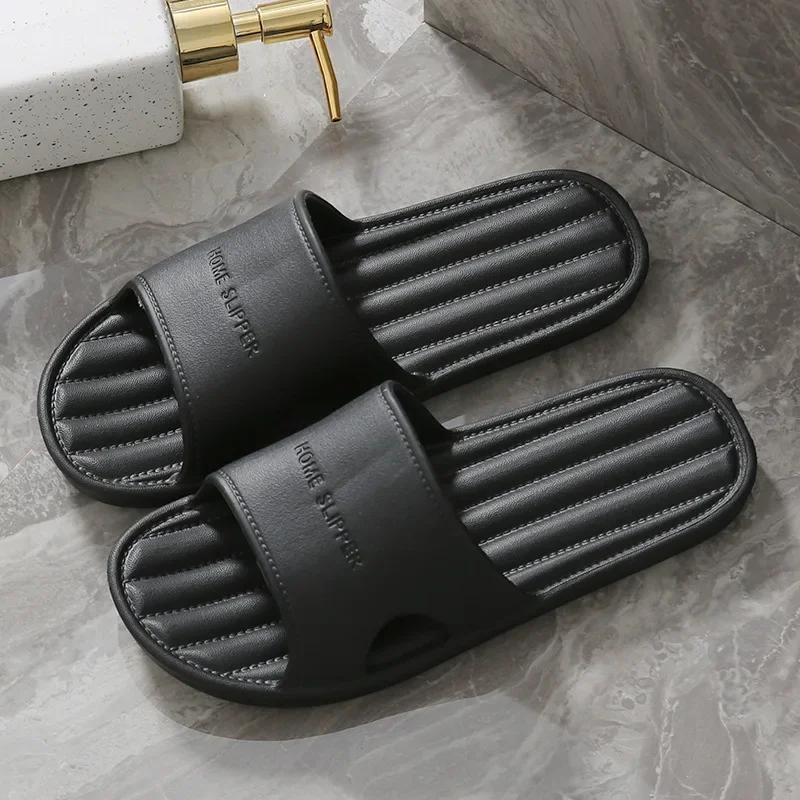 Summer New Men\'s Outdoor Sandals Man Slippers Women\'s Indoor Non Slip Shower Home Eva Soft Soles Couple Bathroom Slippers