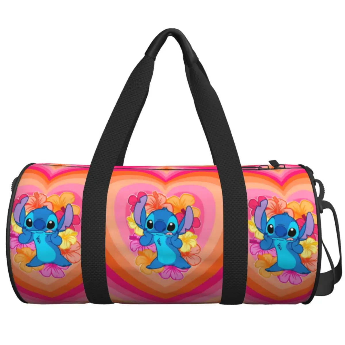 

Дорожная сумка с мультяшным принтом, повседневные спортивные сумки, большая вместительная винтажная спортивная сумка, водонепроницаемая сумка для пары на заказ, сумка для фитнеса