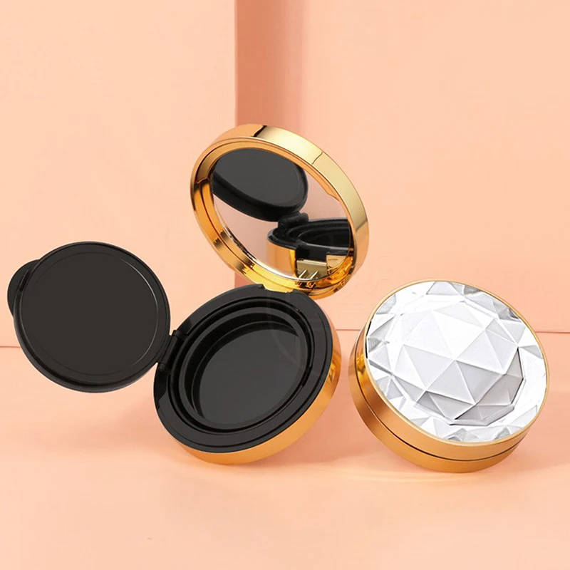 Specchio contenitore per trucco cosmetico portatile con cuscino d'aria vuoto da 12 g per fondotinta BB Cream