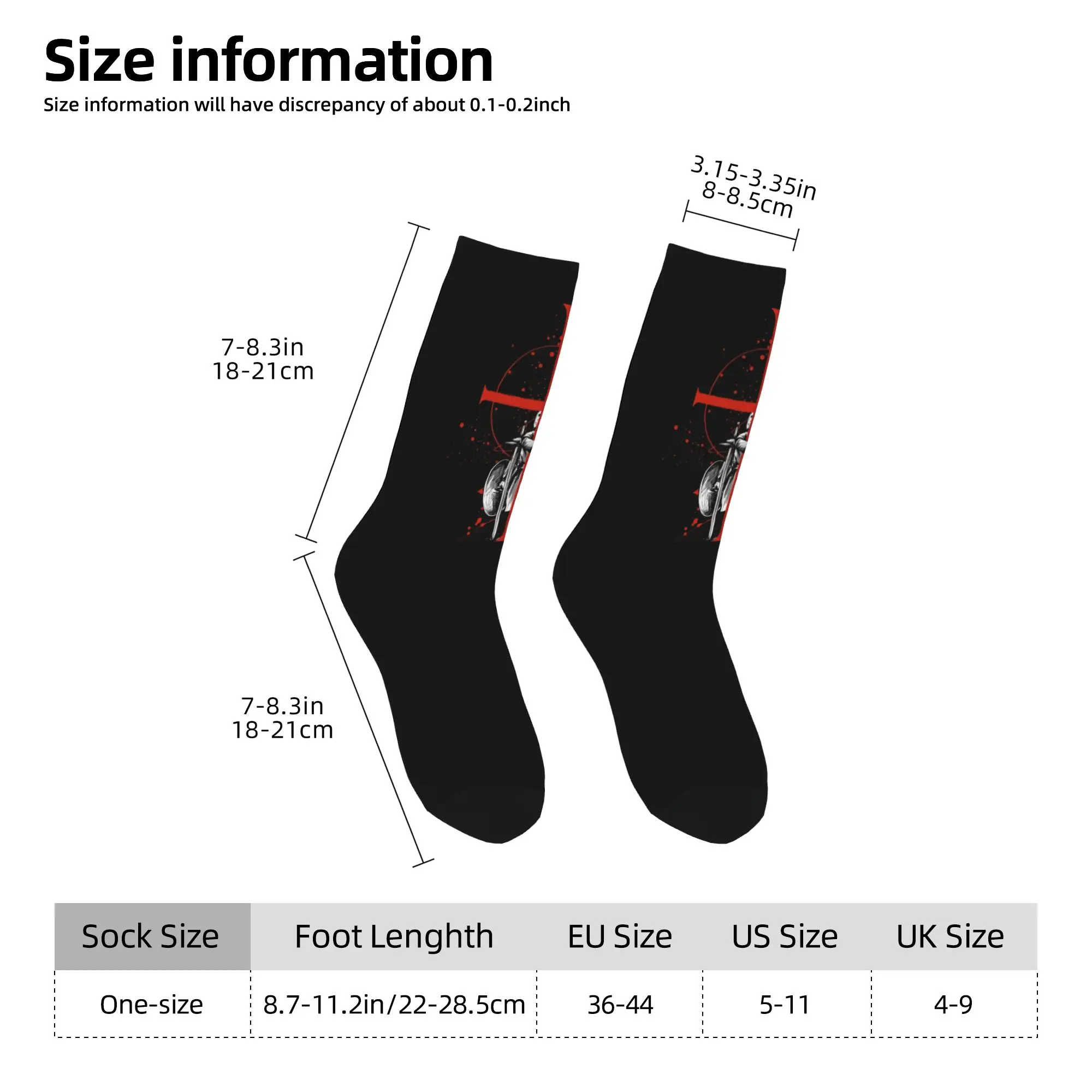 Custom Cool Knights Templar Socks Women Men Warm 3D Printed Warrior Cross Basketball Sports Socks view 4