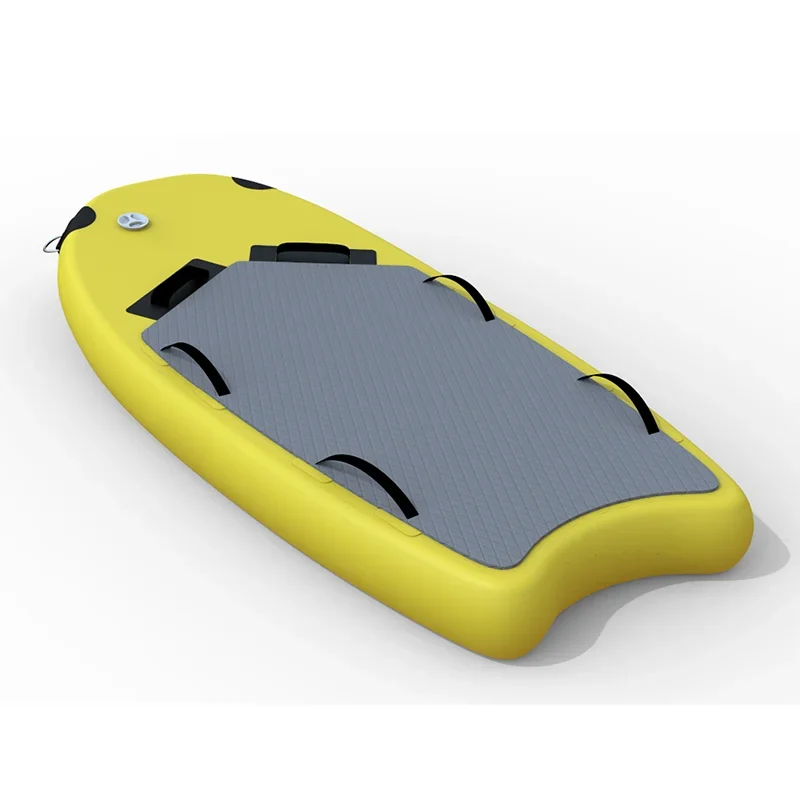 Water Emergency Response Boat Drop Stitching Fabric Rescue Raft Boat Inflatable Rescue Sleigh Lifeboat Water or Ice Rescue