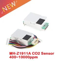 MH-Z1911A NDIR CO2 Carbon Dioxide Infrared Gas Sensor Module 400-10000ppm for CO2 Monitor MH-Z19