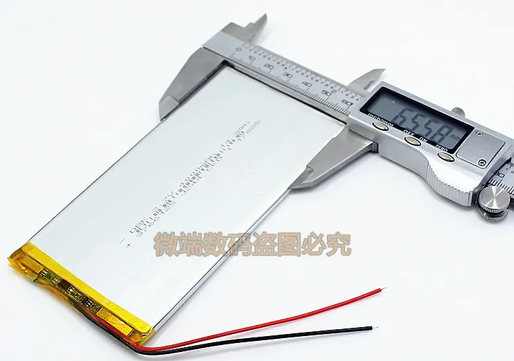 3766125   Für Onda v811 v801 v812 7 Zoll 8 Zoll Tablet PC Universal 3,7 V Polymer-Akku wiederaufladbare Li-Ionen-Zelle