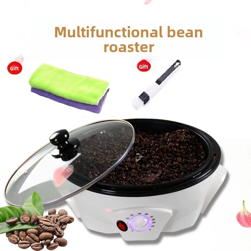 Electric Coffee Roaster Machine, Mini Nut Bean Roaster Home Baking Tool for Popcorn Peanut