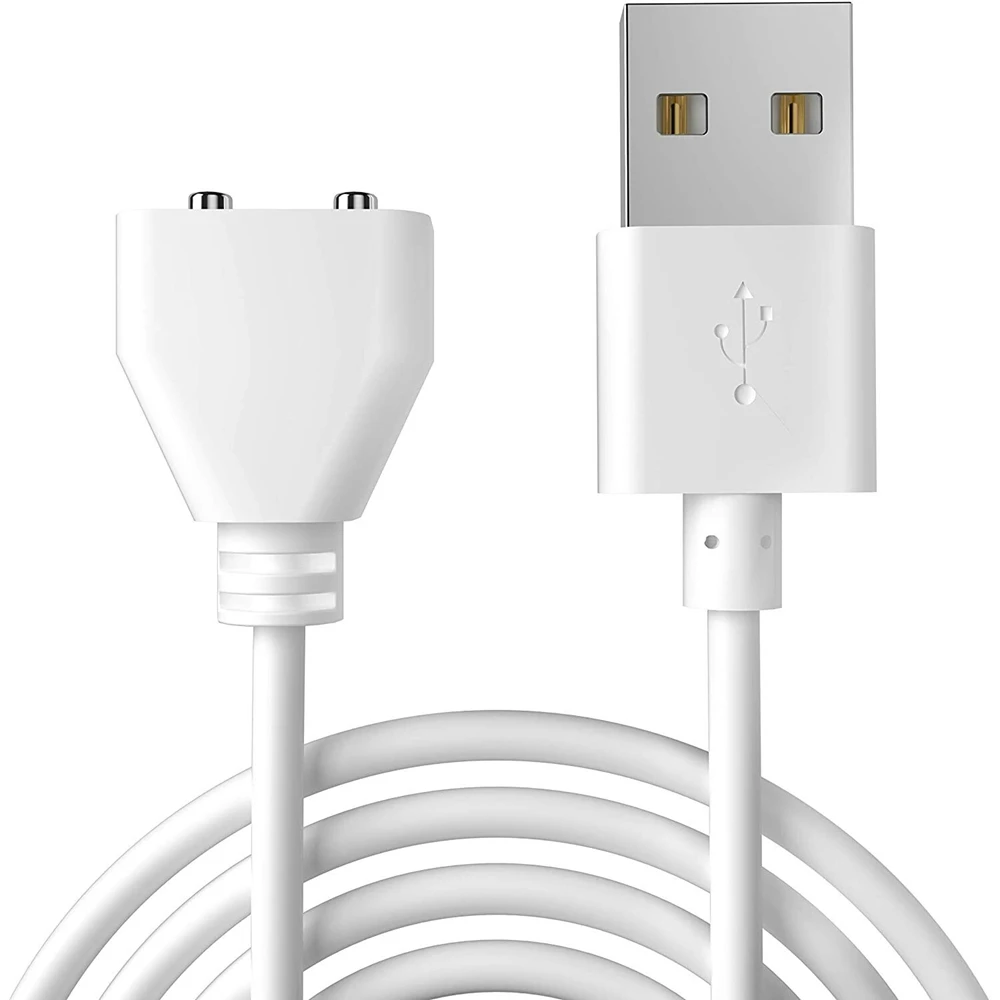 New USB Magnetic Charging Cable Replacement Charger Cord for Wand Massager Rechargea 6mm(0.24In).