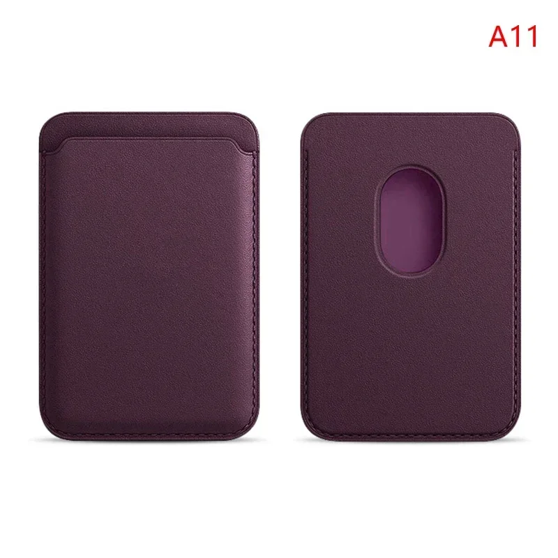 Voor Magsafe Accessoires Magnetische Portemonnee Houder Lederen Case Voor iPhone 13 12 14 15 16 17 Pro Max Kaarthouder telefoon Portemonnee Cover