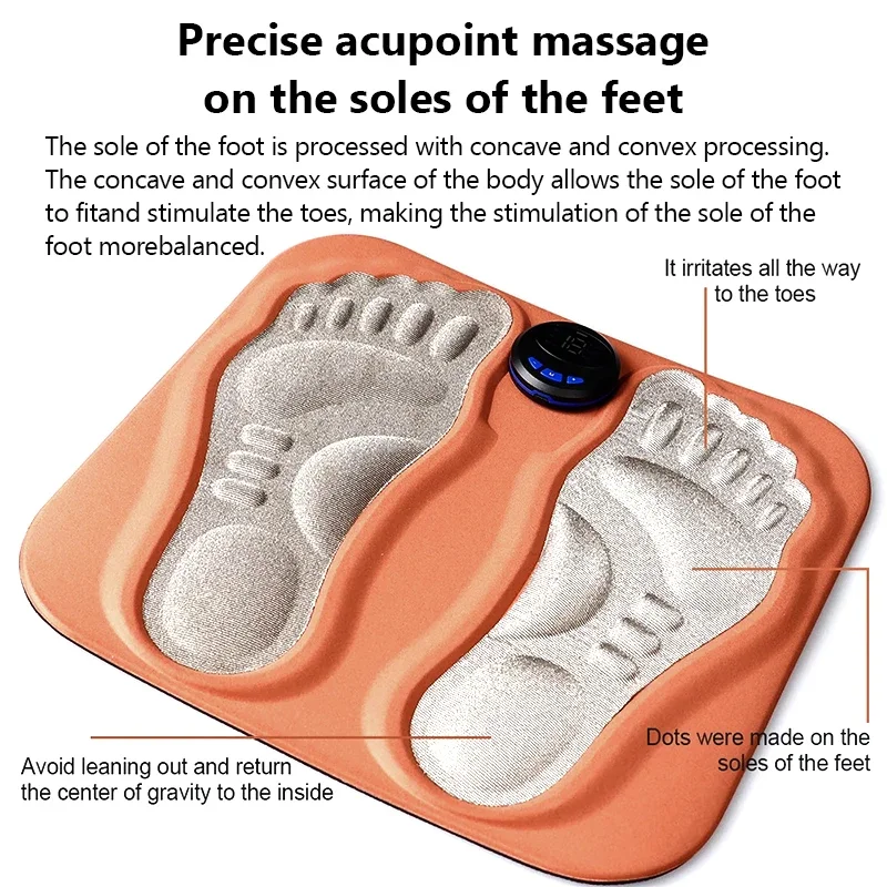 3d Voet Massage Pad Voeten Massager Oplaadbare Massageapparaat Voor Persoonlijke Verzorging Verbeteren Bloedcirculatie Voet Acupressure Massage Pad