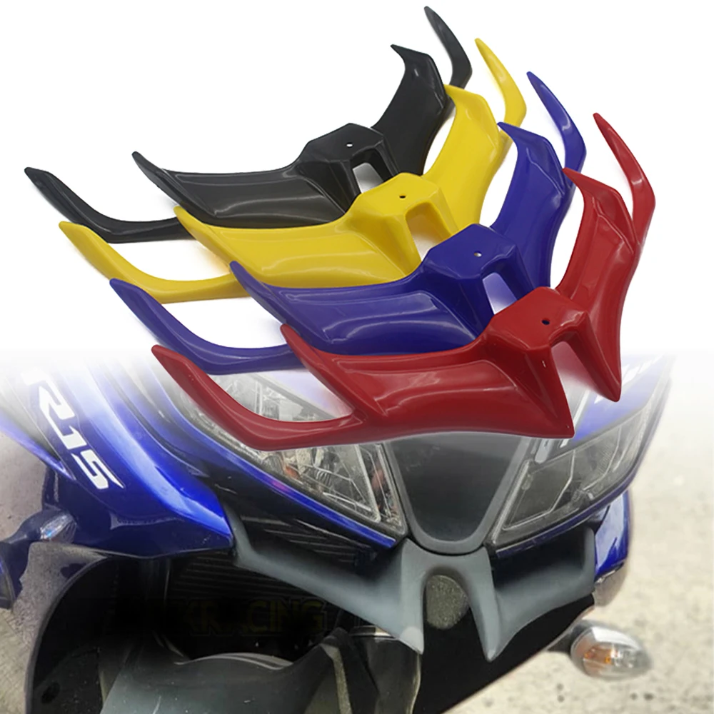 

Pokhaomin Motorcycle ABS Plastic Front Fairing Aerodynamic Winglets Cover Protection Guards suit for YAMAHA YZF R15 V3.0 17-18