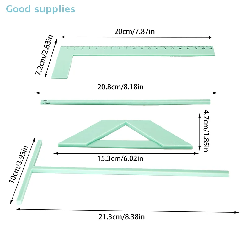 Picture 7: Easy Bookbinding Scrapbooking Tool - Plastic Positioner Ruler for Efficient Production Convenient Binding Device for Handbooks