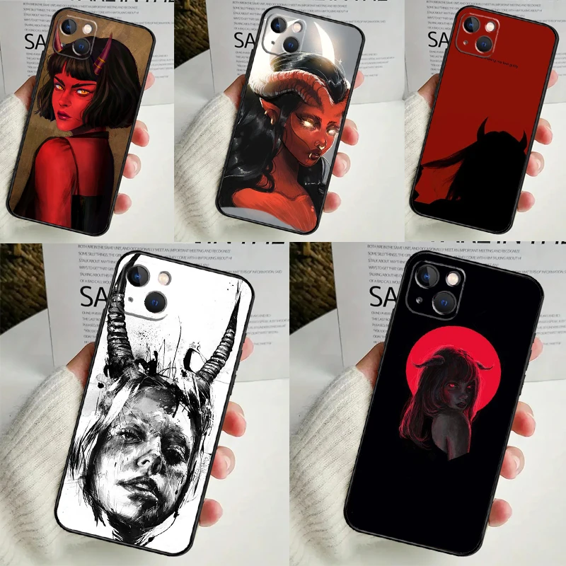 Devil Woman Case For Samsung Galaxy M11 M14 M34 M54 M31 M13 M53 M51 M12 M32 M52 M16 M36 M56 M15 M35 M55